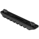 VISM M-Lok &amp; Keymod Picatinny Accessory Rail, Medium, Black, VMMK5B