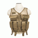 VISM Mesh Tactical Vest/Tan M-Xl, TAN CMTV2951T