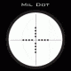 Vism Mil Dot Reticle