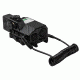 Vism Off-Set Laser Designator Box With Green Laser And 2 Color Led Nav Lights With Quick Release Mount, Black VLGSNVQRB