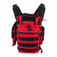 VISM PVC First Responders Utility Bag, Red w/ Black Trim, CVFRB2918R