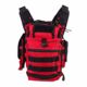 VISM PVC First Responders Utility Bag, Red w/ Black Trim, CVFRB2918R