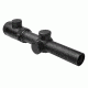 VISM Safari Series 1.1, 4X24 Rifle Scope/Red And Green Illum./Cross Plex Reticle, Green Lens, Black VSAFS11424G