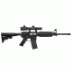 VISM Safari Series 1.1, 4X24 Rifle Scope/Red And Green Illum./Cross Plex Reticle, Green Lens, Black VSAFS11424G
