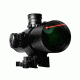Vism 3X42 CBT Series Red Laser Prismatic Rifle Scope - P4 Sniper Blue Illuminated Reticle VCBTREP342G