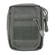 VISM Small Utility Pouch, Urban Gray, 6.5in. H x 4.25in. W x 2in. D 196659