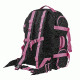 VISM Tactical Backpack, Black w/ Pink Trim CBPK2911