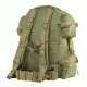 VISM Tactical Backpack, Green w/Tan Trim CBGT2911