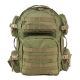VISM Tactical Backpack, Green w/Tan Trim CBGT2911