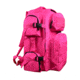 VISM Tactical Backpack w/PALS/MOLLE Webbing, Pink, CBP2911