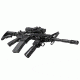 VISM Vertical Grip w/Strobe Flashlight &amp; Red Laser - Gen2, 200 Lumens VAQVGFLRV2