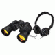Vivitar Look And Listen 10x50 Binoculars w/Headphones VIV-LD-1050