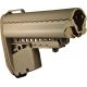 Vltor Enhanced Modular Stock Combo Kit, Milspec, Flat Dark Earth AEBK-MT