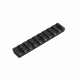 Vltor KeyMod Aluminum Picatinny Rail Sections 4in, Black KM-RAIL4
