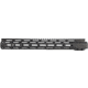 VLTOR Weapon Systems Freedom, Handguard, 10, M-lok, Fits AR-15, Matte Finish, Black FRE-10M