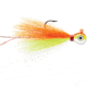 VMC Bucktail Jig, Orange Fire UV, 1/32oz, BKJ132-OFU