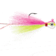 VMC Bucktail Jig, Pink Fire UV, 1/32oz, BKJ132-PFU