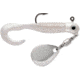 VMC Curl Tail Spin Jig, Pearl White, 1/16oz, CTSJ116PRLW