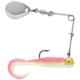 VMC Curl Tail Spinnerbait, Pink Chartreuse Glow, 1/8oz, CTS18PCGL