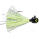VMC Hot Skirt Glow Jig, Black Chartreuse, 1/4oz, HSG14-BLKCH