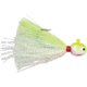 VMC Hot Skirt Glow Jig, Chartreuse White, 1/32oz, HSG132-CHW