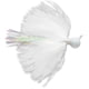 VMC Marabou Jig, White, 1/8oz, DM18-WHT