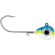 VMC Sleek Jig, 1/4oz Number 2/0 Hook, Blue Fire UV, 4/Pack, SLJ14-BFU
