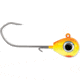 VMC Sleek Jig, 1/8oz, Number 1/0 Hook, Chartreuse Orange, 4/Pack, SLJ18-CO