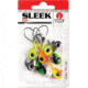 VMC Sleek Jig Kit, 1/8oz Number 1/0 Hooks, 10 Assorted Colours, SLJ18K