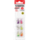 VMC Tungsten Bullfly Jig Kit 1/16 oz, TBFJ116G6