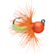 VMC Tungsten Fly Jig, 1/32 oz, Orange Chartreuse Glow, TFJ132OCGL
