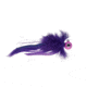 VMC Twitchin Jig 3/8oz., Number 2/0 hook, Glow Purple Rain UV, TWCJ38-GPRU