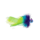 VMC Twitchin Jig 3/8oz., Number 2/0 hook, Glow Sideshow UV, TWCJ38-GSSU