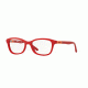 Vogue BABY 87 VO2892 Eyeglass Frames 2135S-45 - Crystal/matte Pearl Red Frame