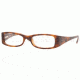 Vogue Eyeglasses VO2547 with No-Line Progressive Rx Prescription Lenses 1624-4817 - Top Havana-brown Glitt 