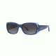 Vogue Prescription Sunglasses VO2606S VO2606S-24078G-55 - Lens Diameter 55 mm, Frame Color Top Bluette/bluette Transp