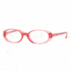 Vogue VO 2554 Eyeglasses Styles Gradient Red Metallic Frame w/Non-Rx 50 mm Diameter Lenses, 1595-5016