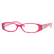 Vogue VO2576B Progressive Eyeglasses, Fuchsia On Horn Frame / 51 mm Prescription Lenses, 1637 5115