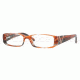 Vogue VO 2590 Eyeglasses Styles Brown/Orange Frame w/Non-Rx 51 mm Diameter Lenses, 1696-5115