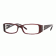 Vogue Eyeglasses VO2595B with No-Line Progressive Rx Prescription Lenses, Select Frame Color / Lens Diameter Wine Frame / 50 mm Prescription Lenses