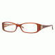 Vogue VO2624B Progressive Eyeglasses Brown On Beige Horn Frame / 50 mm Prescription Lenses, 1638-5015