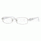 Vogue VO3713B SV Prescription Eyeglasses Silver Frame / 49 mm Prescription Lenses, 323-4917