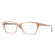 Vogue VO2714 Progressive Prescription Eyeglasses 2012-5416 - Top Beige/Dark Blue Frame, Demo Lens Lenses