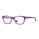 Vogue VO2714 Progressive Prescription Eyeglasses 2170S-52 - Top Matte Violet Transp Frame