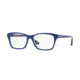 Vogue VO2714 Progressive Prescription Eyeglasses 2583-52 - Top Dark Blue/blue Transp Frame