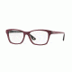 Vogue VO2714 Progressive Prescription Eyeglasses 2584-52 - Top Dark Red/red Transp Frame