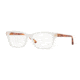 Vogue VO2714 Progressive Prescription Eyeglasses, 52mm, Opal Crystal, VO2714-2691-52-PRO