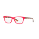 Vogue VO2714 Progressive Prescription Eyeglasses, 52mm, Transparent / Red, VO2714-2693-52-PRO