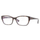 Vogue VO2715 Eyeglass Frames 1944-5218 - Top Havana Violet Frame, Demo Lens Lenses
