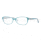 Vogue VO2737 Progressive Prescription Eyeglasses 2009-5216 - Top Light Azure/Pearl Frame, Demo Lens Lenses